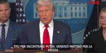 Ucraina, la  gaffe di Trump: "Venerdì andrò in Russia a vedere Putin"