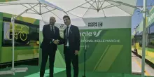 Marche, presentati i 5 nuovi treni Regionale