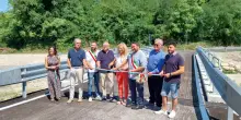 Marche, alluvione 2022: consegnato ponte di Frontone (Urbino)