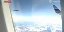 Caccia F-22 scortano laereo di Putin