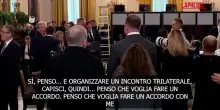 Ucraina, Trump sussurra a Macron: "Putin vuole fare accordo per me"