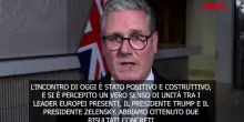 Ucraina, Starmer: "A Washington compiuti passi concreti"