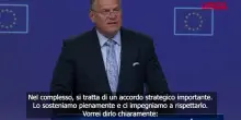 Dazi, Sefcovic: "Alternativa ad accordo era guerra commerciale con Usa"