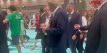 Draghi arriva al Meeting di Rimini: applausi, incontri e saluto con Fumarola