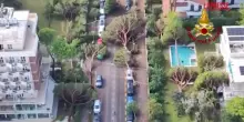 Maltempo sulla riviera romagnola: le immagini dallalto delle zone più colpite