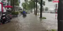 Il tifone Kajiki colpisce il Vietnam: piogge torrenziali e allagamenti ad Hanoi