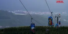 In Trentino la prima funivia al mondo per il trasporto delle mele