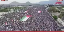 Yemen, migliaia di persone in piazza a sostegno di Gaza