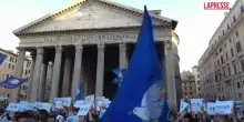 Roma, al Pantheon 1.200 giovani per il Global Friendship: "Pace in tutte le lingue del mondo"