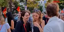 Mostra Cinema Venezia, anche Emanuela Fanelli al corteo pro Pal al Lido