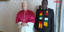 Papa Leone XIV riceve il presidente dello Zimbabwe: le immagini del colloquio