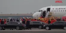 Cina, Vucic e Fiko arrivano a Pechino per la Parata della Vittoria