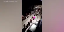 Frosinone, palo della luce crolla durante processione a Pico: paura tra i fedeli