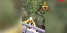 Forlì-Cesena, escursionista finisce in un dirupo: il salvataggio dei vigili del fuoco