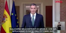 Spagna, Sanchez annuncia misure contro Israele: "Sta sterminando un popolo"