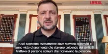Ucraina, Zelensky: "I russi sapevano esattamente dove colpire"