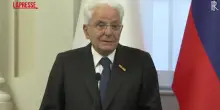 Gaza, Mattarella: “Inaccettabile intenzione espellere popolazione”