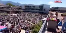 Charlie Kirk, il rumore dello sparo e la gente in fuga