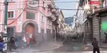 Ecuador, scontri nella capitale tra manifestanti anti governativi e polizia: le immagini