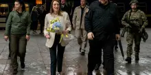 Ucraina, Metsola a Kiev: “L’Europa conferma il suo sostegno”
