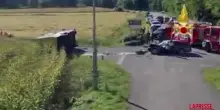 Udine: scuolabus si ribalta dopo scontro con auto, due bambini feriti