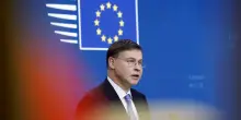 Ecofin, Dombrovskis: “Bene l’ambizione dell’Italia di ridurre il deficit sotto il 3% del Pil”