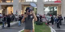Sciopero per Gaza, studenti bloccano gli ingressi della Sapienza