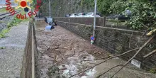 Maltempo: frane e allagamenti in Lombardia e Liguria, nubifragio a Milano