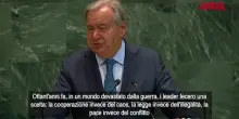 Assemblea generale Onu, Guterres: “Umanità è entrata in era di sconvolgimenti e sofferenza”