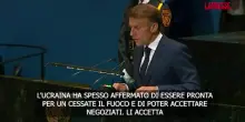 Ucraina, Macron: "Russia deve dimostrare volontà di scegliere la pace"