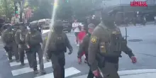 Agenti federali pattugliano le strade di Chicago