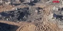 Gaza, il quartiere Tal al-Hawa completamente distrutto: le immagini dal drone