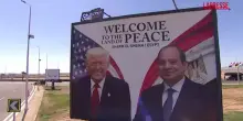 Vertice di pace Sharm el Sheik, larrivo del presidente egiziano Al Sisi e di Tony Blair