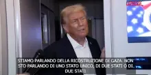 Gaza, Trump: "Soluzione a uno o due Stati? Parliamo solo della ricostruzione"