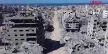 Gaza, le immagini dei droni mostrano una città rasa al suolo