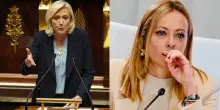 Le Pen contro Meloni sul Pnrr: “Le invidio i 240 miliardi dati all’Italia e che paga la Francia”