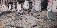 Ucraina, droni russi si abbattono su Kherson: le immagini della distruzione