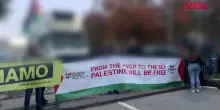 Milano, attivisti pro Pal bloccano ingresso sede Leonardo a Nerviano: tensioni con i dipendenti
