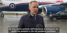 Dazi, Carney: "Non possiamo controllare la politica commerciale degli Usa"