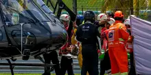 Moto 3, incidente per Dettwiler e Rueda a Sepang: elicottero in pista e piloti in ospedale