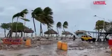 Caraibi, luragano Melissa sfiora i 230 km orari e minaccia Cuba: le immagini