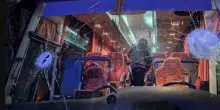 Rieti, dopo l’assalto al bus arriva lo stop alle trasferte per i tifosi locali e del Pistoia