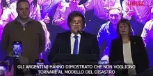 Argentina, Milei celebra il trionfo alle elezioni: "E il congresso più riformista di sempre"