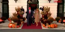Halloween, Trump e la first lady Melania lo celebrano alla Casa Bianca