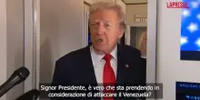 Usa, Trump nega attacchi al Venezuela e glissa sui test nucleari: "Lo scoprirete presto"