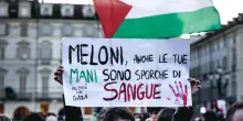 «Blocchiamo tutto», piazze per Gaza in tutt’Italia. A Roma oltre 10mila persone