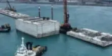 Consorzio PerGenova Breakwater, lavori diga proseguono su tutti i fronti