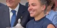 Paolini incontra Mattarella dopo la vittoria agli Internazionali di Roma -IL VIDEO