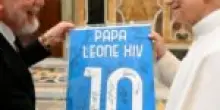 Papa Leone XIV incontra il Napoli: “Io romanista? Non tutto quello che dice la stampa è vero” – IL VIDEO