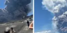 Eruzione sull’Etna: allerta rossa per l’aeroporto -IL VIDEO